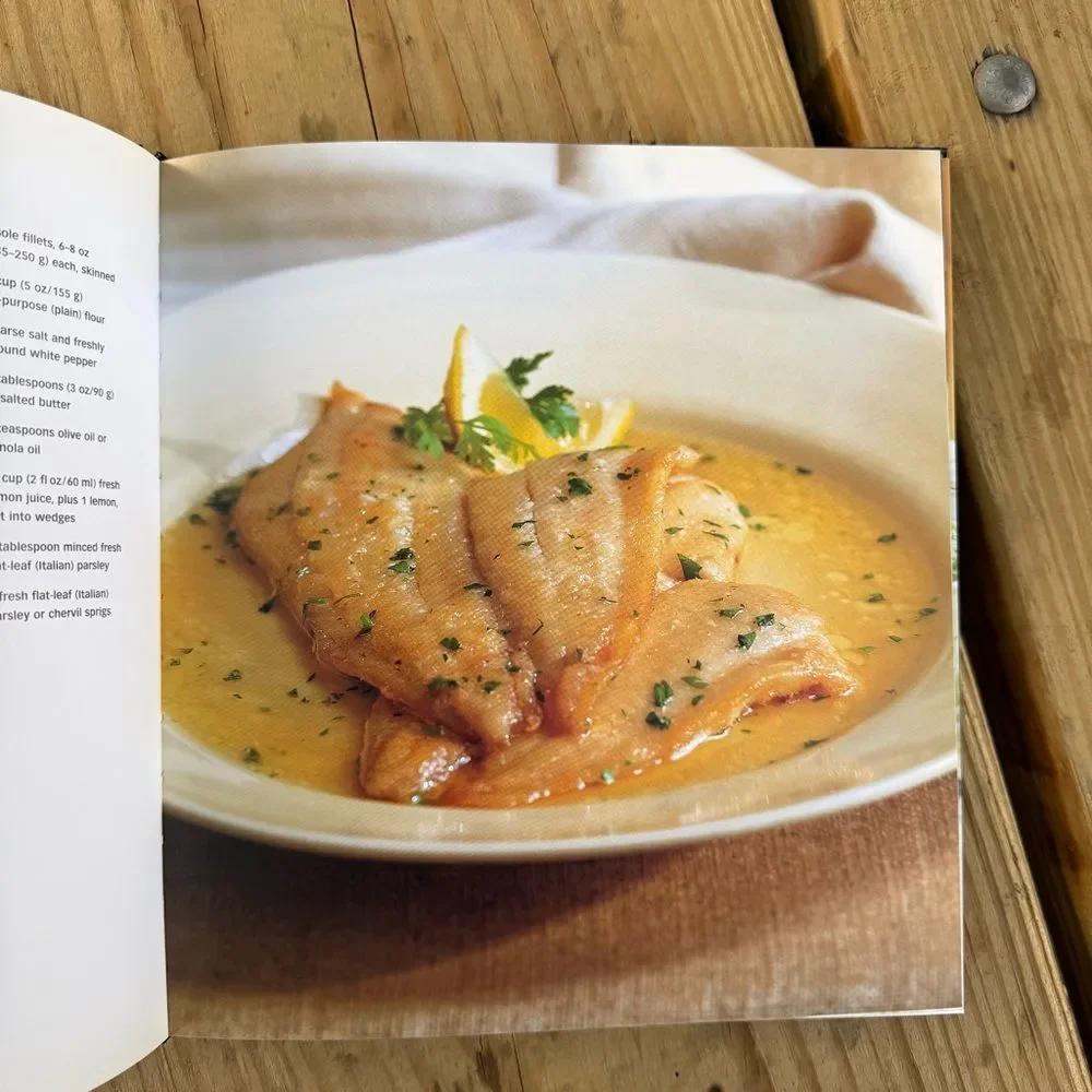 Williams‎ Sonoma Collection Cookbook Set: Risotto Fish Bread vintage books decor